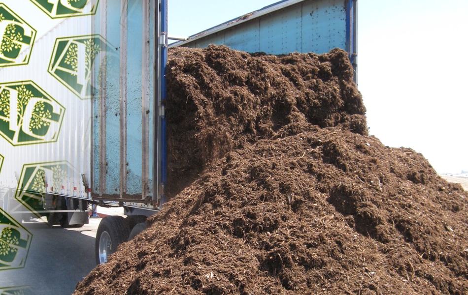 mulch delivery AG Organics